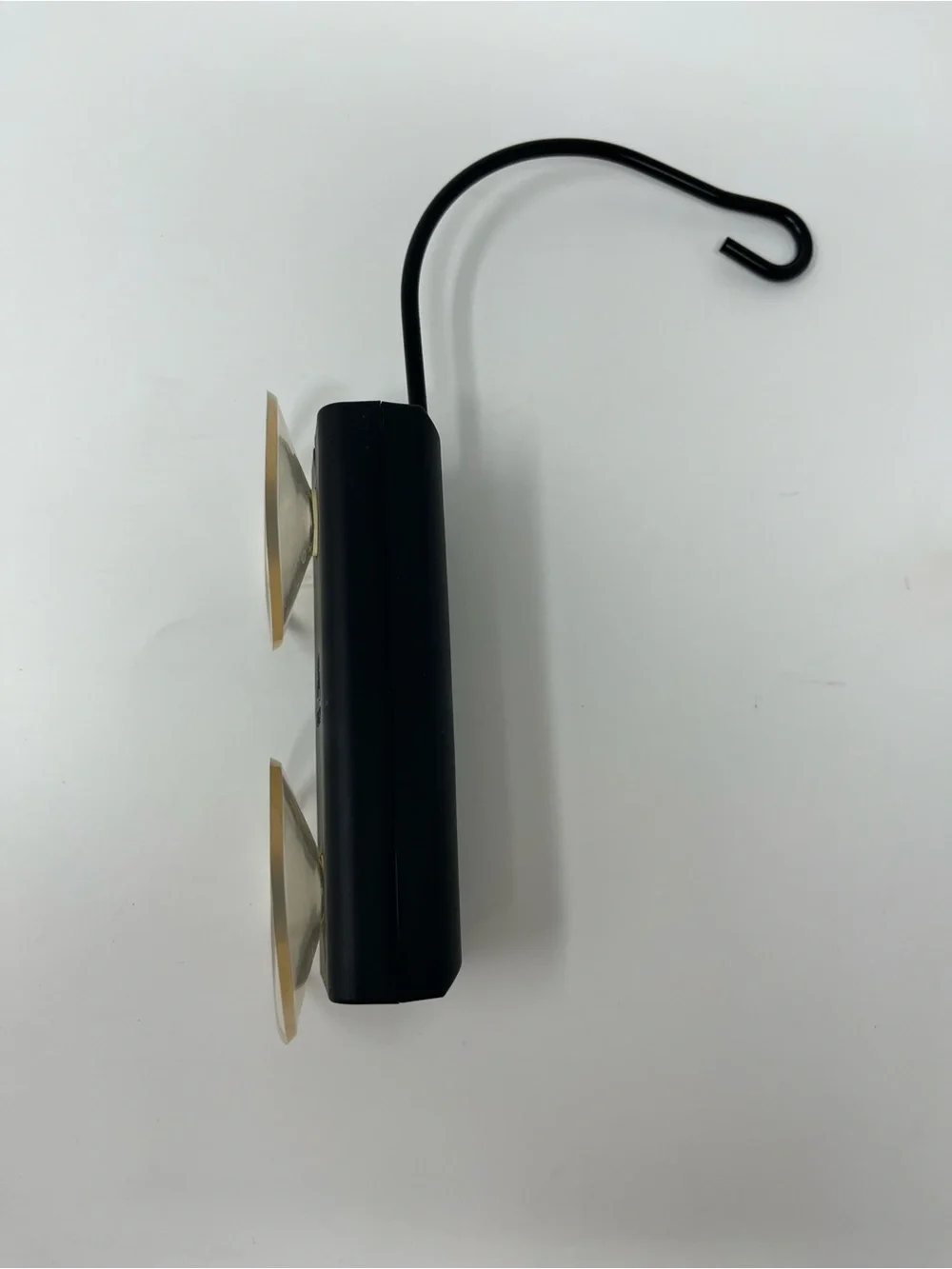 Black Classic Window Hook With Suction Cups For Bird Feeders